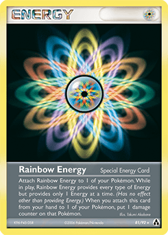 Rainbow Energy — EX Legend Maker