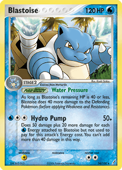 Blastoise — EX Crystal Guardians