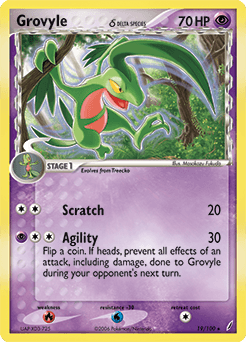 Grovyle δ — EX Crystal Guardians