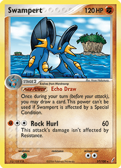 Swampert — EX Crystal Guardians