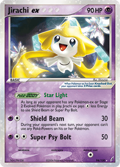 Jirachi ex — EX Crystal Guardians