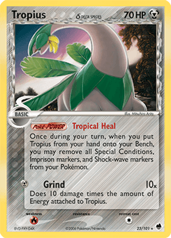 Tropius δ — EX Île des Dragons