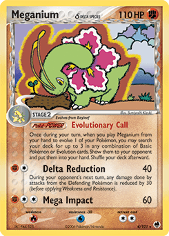 Meganium δ — EX Dragon Frontiers