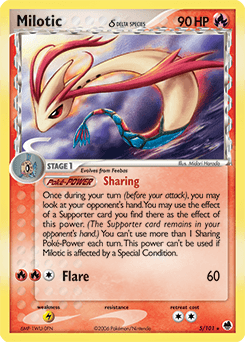 Milotic δ — EX Dragon Frontiers