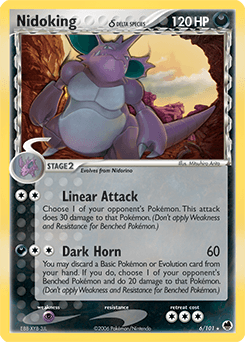 Nidoking δ — EX Dragon Frontiers