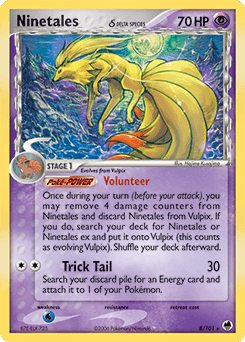 Ninetales δ — EX Dragon Frontiers