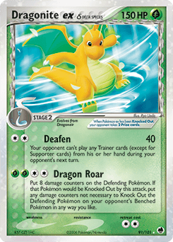 Dracolosse ex δ — EX Île des Dragons