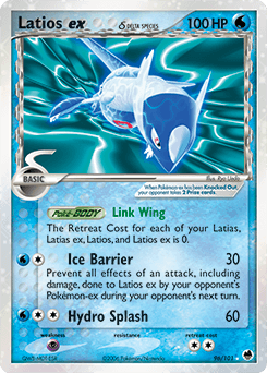 Latios ex δ — EX Île des Dragons