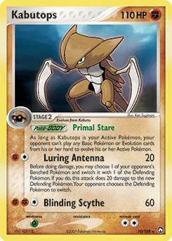 Kabutops — EX Power Keepers