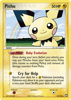 Pichu — EX Gardiens du Pouvoir