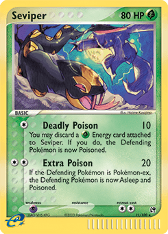 Seviper — EX Sandstorm
