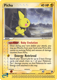 Pichu — EX Tempête de sable