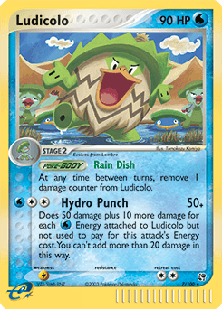 Ludicolo — EX Tempête de sable