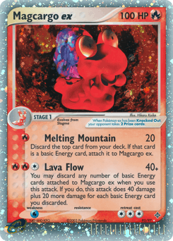Volcaropod ex — EX Dragon