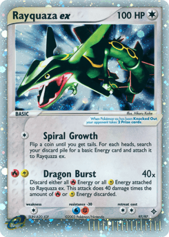 Rayquaza ex — EX Dragon
