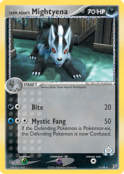 Grahyena de Team Aqua