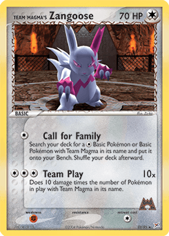 Mangriff de Team Magma — EX Team Magma VS Team Aqua