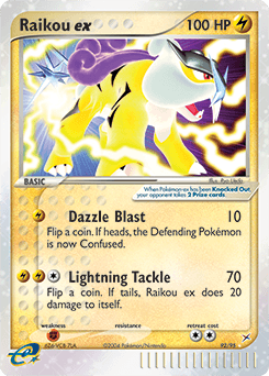 Raikou ex — EX Team Magma VS Team Aqua
