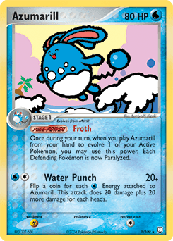 Azumarill — EX Team Rocket Returns
