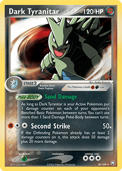Tyranocif Dark — EX Team Rocket Returns
