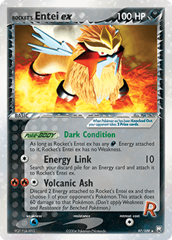 Entei Rocket's — EX Team Rocket Returns