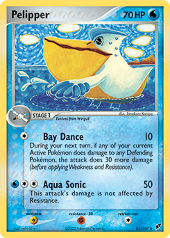 Pelipper — EX Deoxys