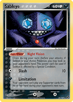 Sableye — EX Deoxys