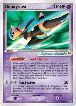 Deoxys ex — EX Émeraude