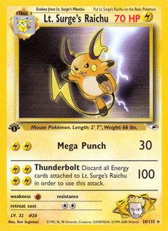 Raichu du Major Bob