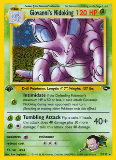 Nidoking de Giovanni — Gym Challenge
