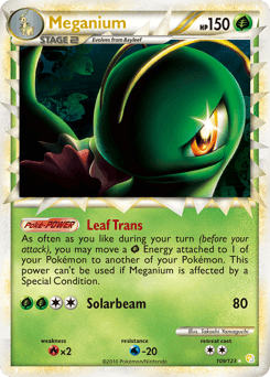Meganium — HeartGold & SoulSilver