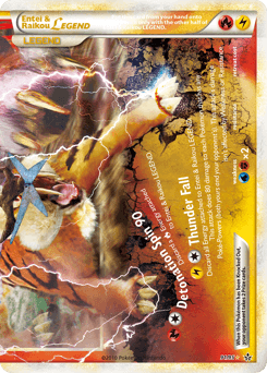 Entei & Raikou LÉGENDE (bas) — HS Déchaînement