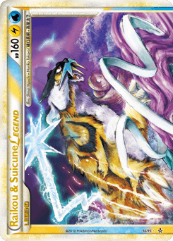 Raikou & Suicune LÉGENDE (haut) — HS Déchaînement