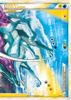 Raikou & Suicune LÉGENDE (bas) — HS Déchaînement