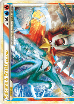 Suicune & Entei LÉGENDE (haut) — HS Déchaînement