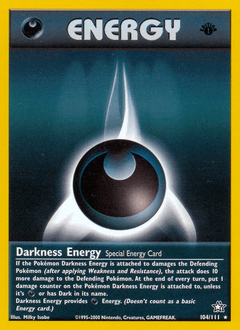 Darkness Energy — Neo Genesis