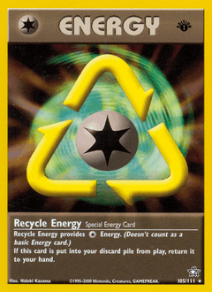 Énergie recyclable — Neo Genesis