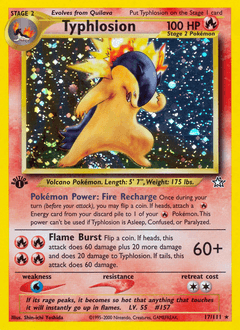 Typhlosion — Neo Genesis