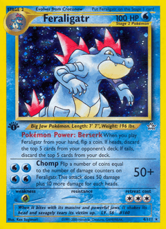 Feraligatr — Neo Genesis
