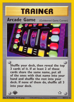 Arcade Game — Neo Genesis