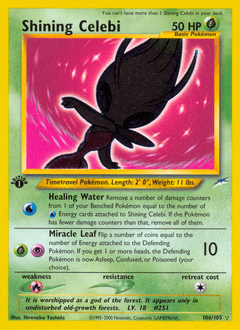 Celebi brillant — Neo Destiny