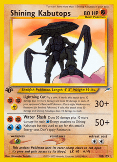 Kabutops brillant — Neo Destiny