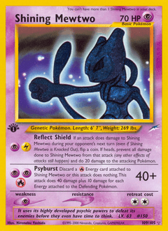 Mewtwo brillant — Neo Destiny