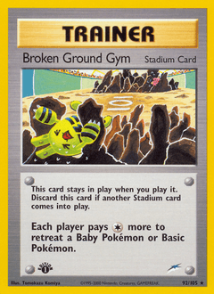 Broken Ground Gym — Neo Destiny