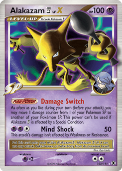 Alakazam  Niv. X — Rivaux Émergeants