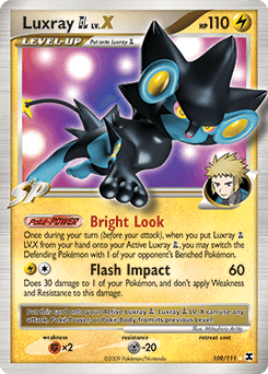Luxray  Niv. X — Rivaux Émergeants