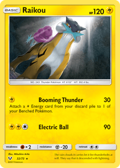 Raikou — Légendes Brillantes