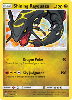 Rayquaza Brillant — Légendes Brillantes
