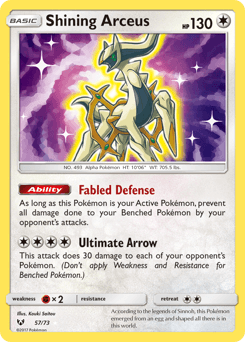 Arceus Brillant — Légendes Brillantes
