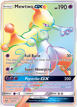 Mewtwo GX — Légendes Brillantes